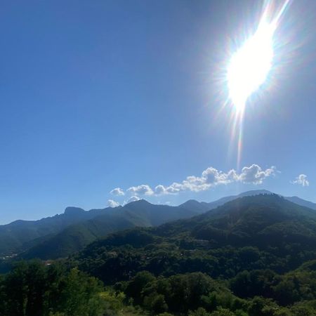Una Suite Pop Nel Blu Della Costiera Tramonti Exterior foto